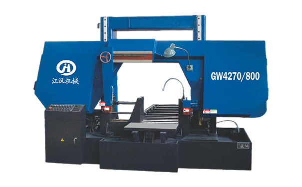 印江GW4270/800双柱龙门卧式带锯床